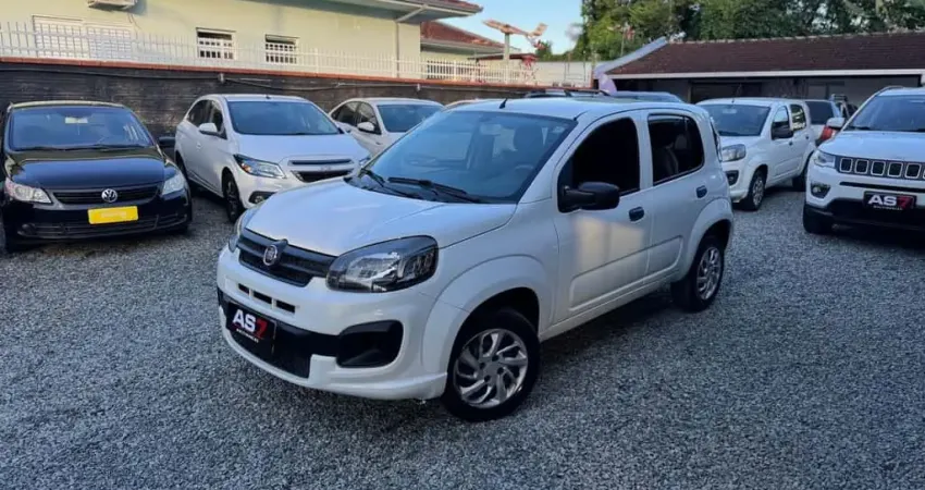 Fiat Uno ATTRACTIVE 1.0 Fire Flex 8V 5p  - Branca - 2021/2021