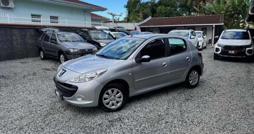 Peugeot 207 XR Sport 1.4 Flex 8V 5p  - Prata - 2009/2010