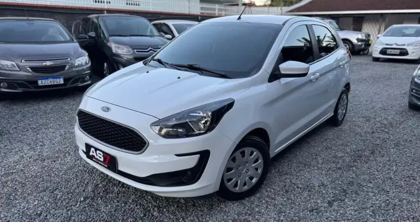 Ford KA 1.5 SE Plus 12V Flex 5p Mec.  - Branca - 2020/2020