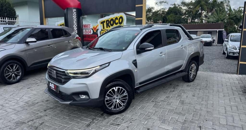 Fiat Strada Ranch 1.3 Flex 8V CD Aut.  - Prata - 2023/2023