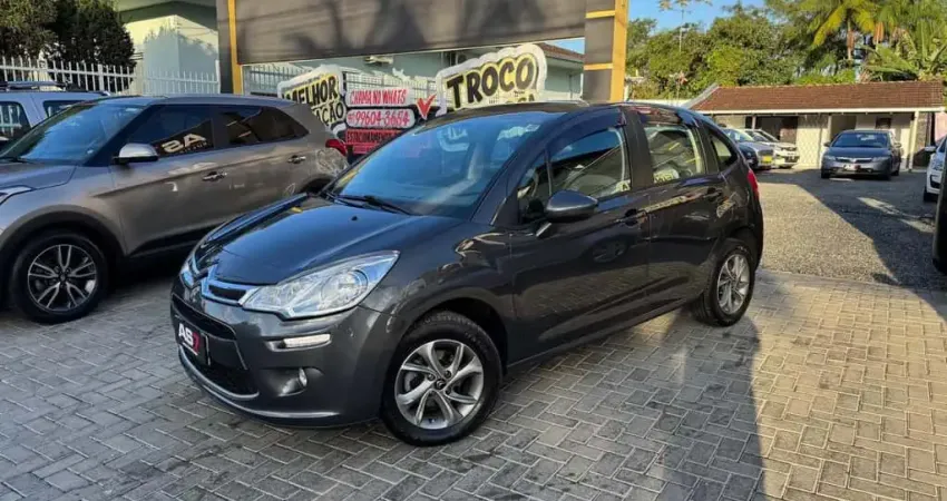 Citroën C3 Tendance 1.6 VTi Flex Start 16V Aut.  - Cinza - 2017/2018