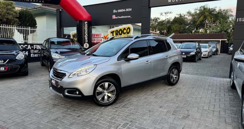 Peugeot 2008 Griffe 1.6 Flex 16V 5p Aut.  - Prata - 2017/2017