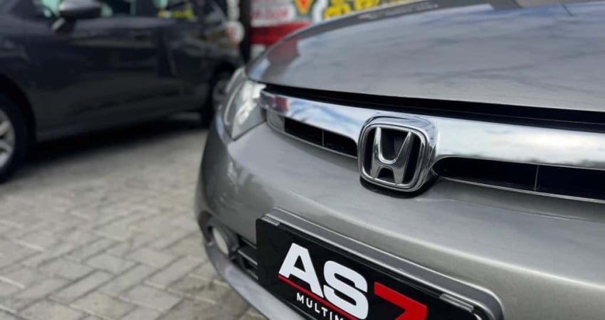Honda Civic Sedan LXS 1.8/1.8 Flex 16V Aut. 4p - Cinza - 2008/2008