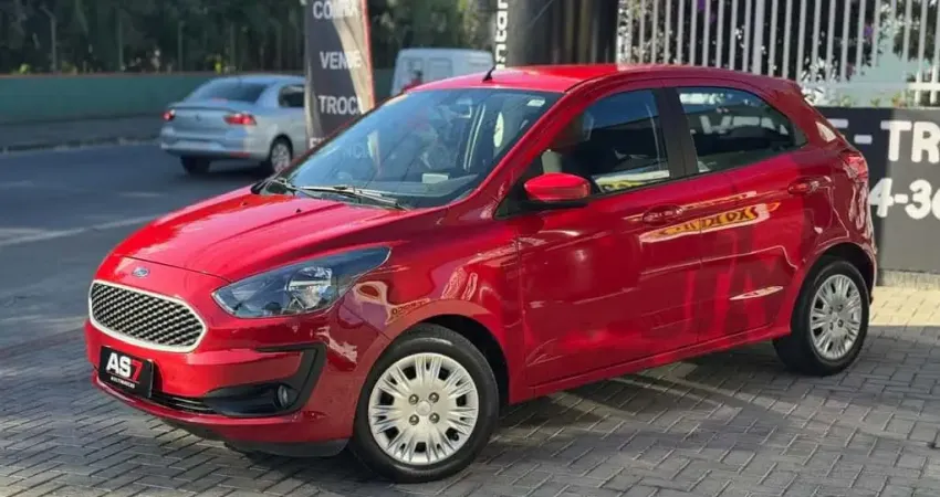 Ford KA 1.0 SE/SE Plus TiVCT Flex 5p  - Vermelha - 2019/2020