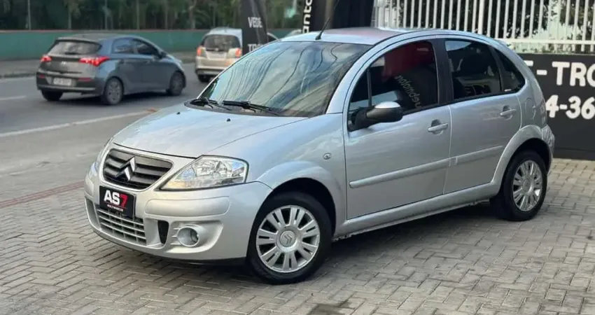 Citroën C3 Exclus./Excl.Solaris 1.6 Flex 16V Mec  - Prata - 2009/2010