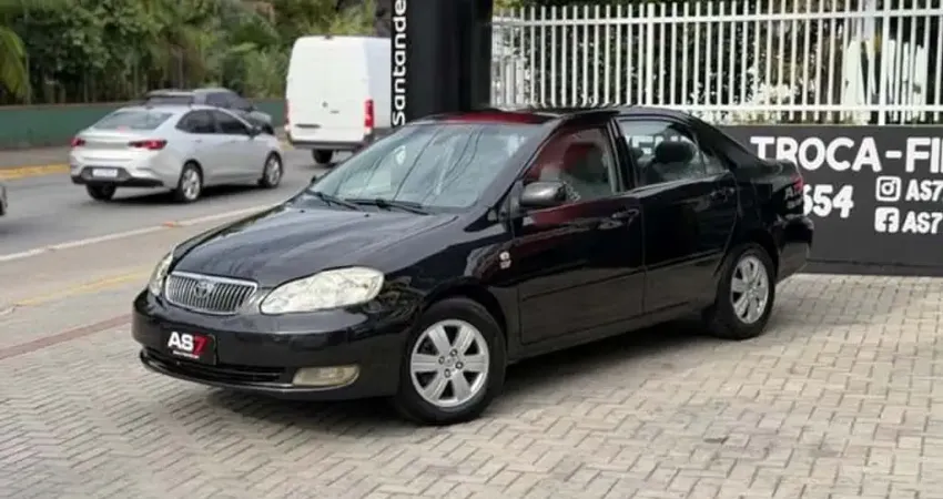 Toyota Corolla SE-G 1.8/1.8 Flex 16V Aut.  - Preta - 2007/2008