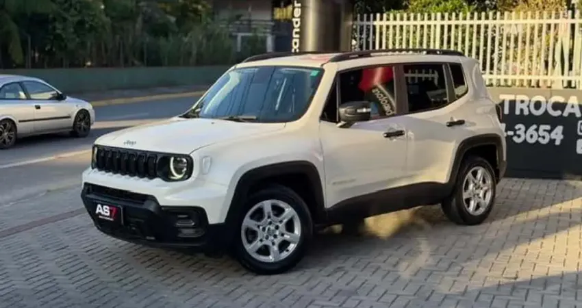 Jeep Renegade Sport T270 1.3 TB 4x2 Flex Aut.  - Branca - 2022/2022