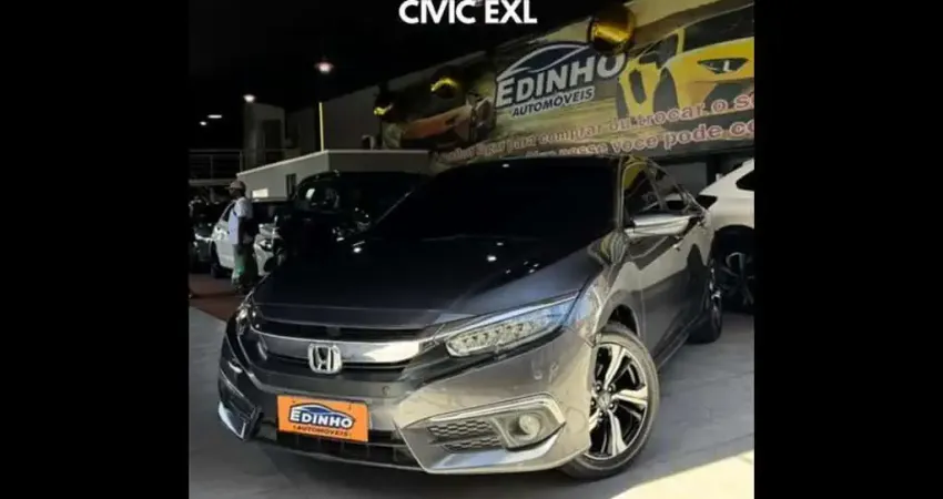 HONDA CIVIC EXL CVT 2018