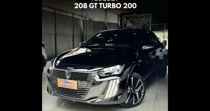 PEUGEOT 208 GT 1.0 TURBO FLEX 5P AUT. 2025