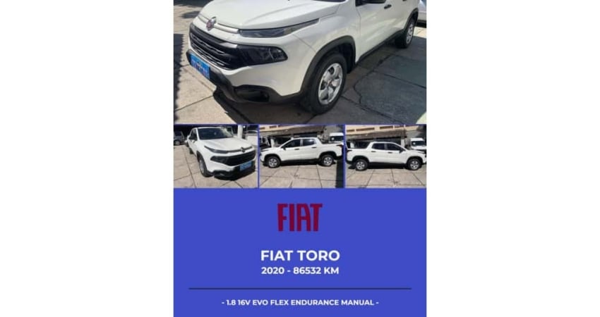 Fiat Toro 2020 1.8 16v evo flex endurance manual