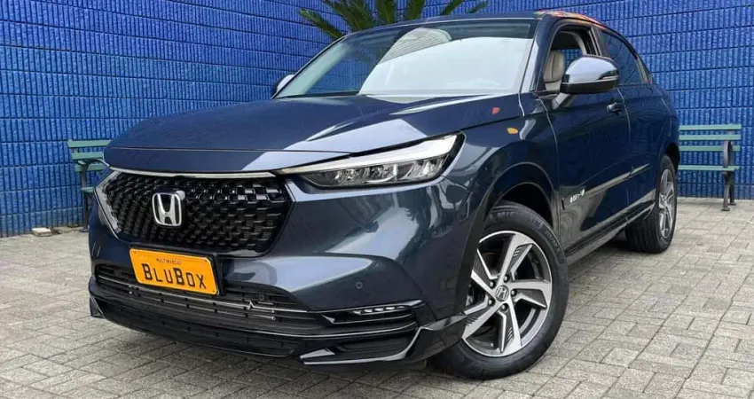 Honda HR-V Touring 1.5 Flex TB 16V 5p Aut.  - Azul - 2023/2024
