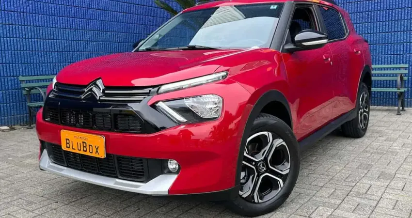Citroën C3 AIRCROSS7 Shine 1.0 Flex TB 200 Aut. - Vermelha - 2024/2025