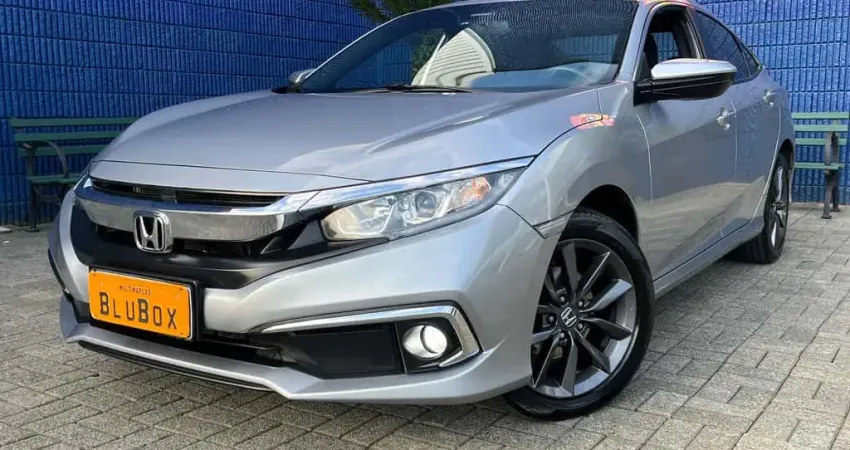 Honda Civic LX 2.0 Flex 16V Aut. 4p  - Prata - 2021/2021