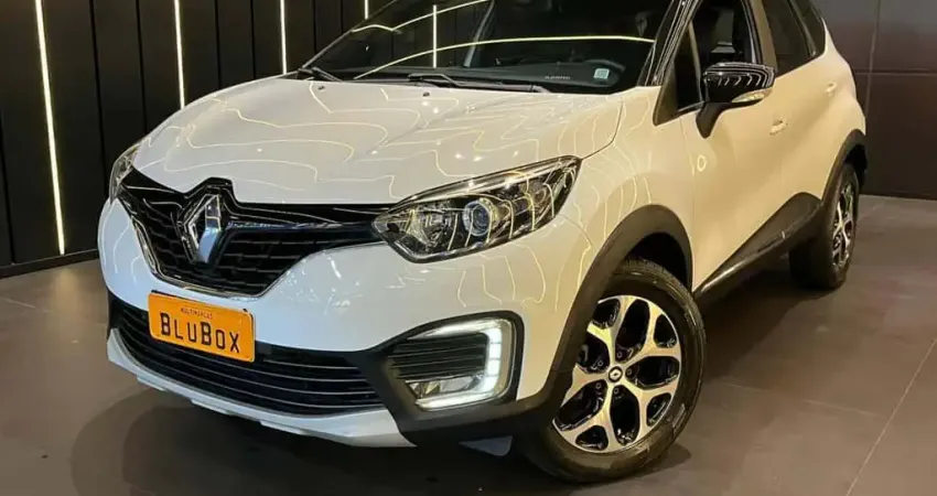 Renault Captur Intense 1.6 16V Flex 5p Aut.  - Branca - 2019/2020