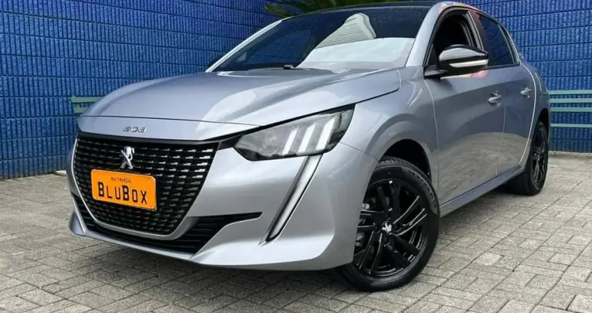 Peugeot 208 Style 1.0 Flex 6V 5p Mec.  - Cinza - 2023/2024