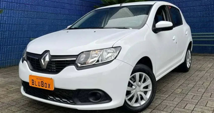 Renault Sandero Expression Hi-Power 1.6 8V 5p  - Branca - 2015/2015