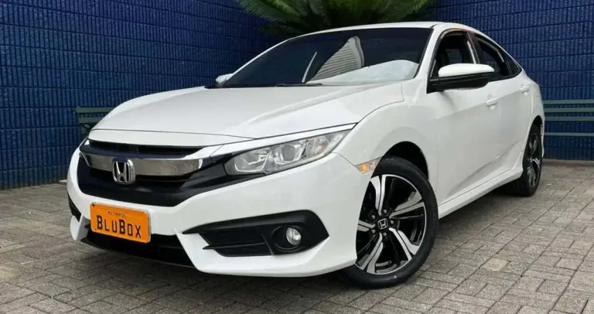Honda Civic EX 2.0 Flex 16V Aut.4p - Branca - 2016/2017