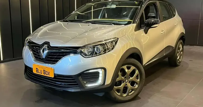 Renault Captur Life 1.6 16V Flex 5p Aut. - Prata - 2018/2019
