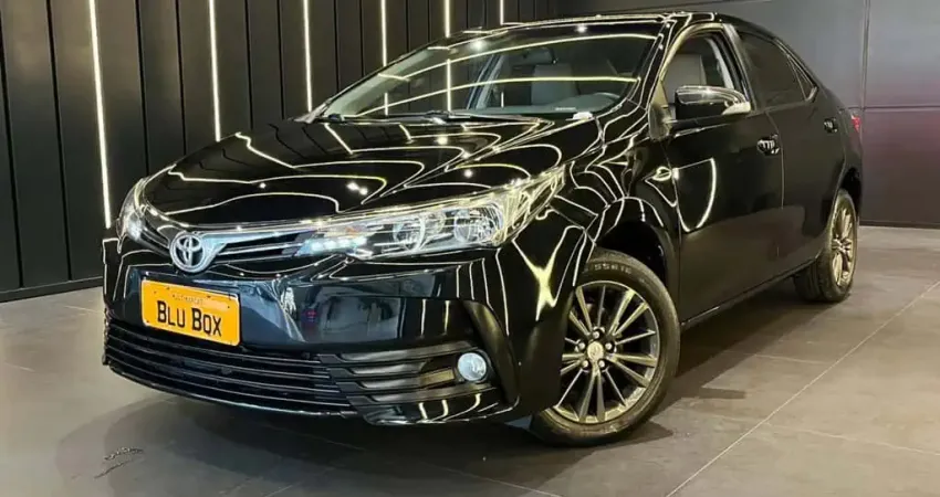Toyota Corolla GLi Upper 1.8 Flex 16V Aut. - Preta - 2019/2019