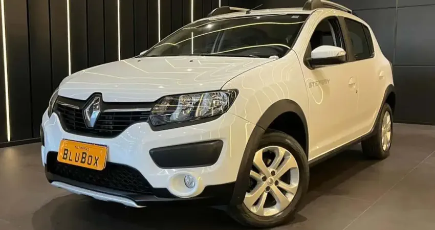 Renault Sandero STEPWAY Flex 1.6 16V 5p - Branca - 2019/2020
