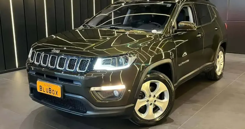 Jeep Compass LONGITUDE 2.0 4x2 Flex 16V Aut. - Marrom - 2018/2018