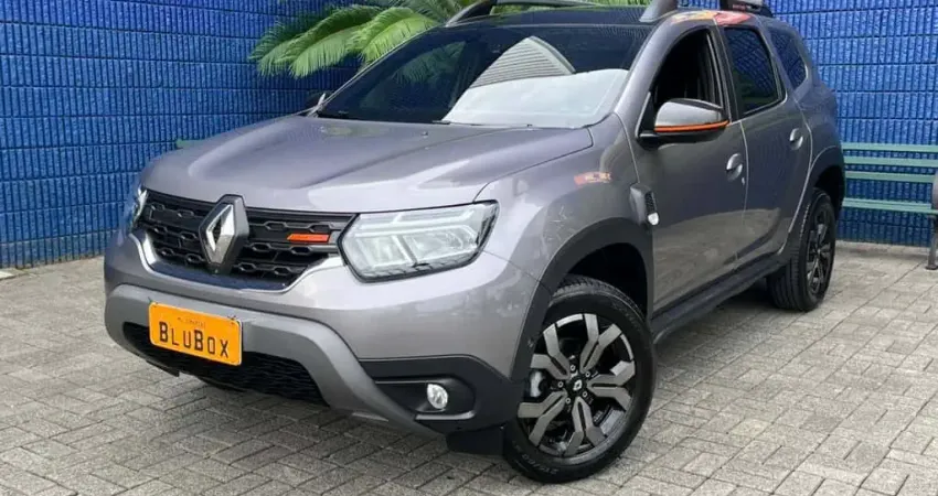 Renault Duster Iconic Plus 1.6 16V Flex Aut - Cinza - 2025/2026