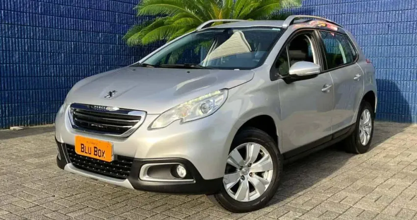 Peugeot 2008 Allure 1.6 Flex 16V 5p Aut. - Prata - 2017/2017