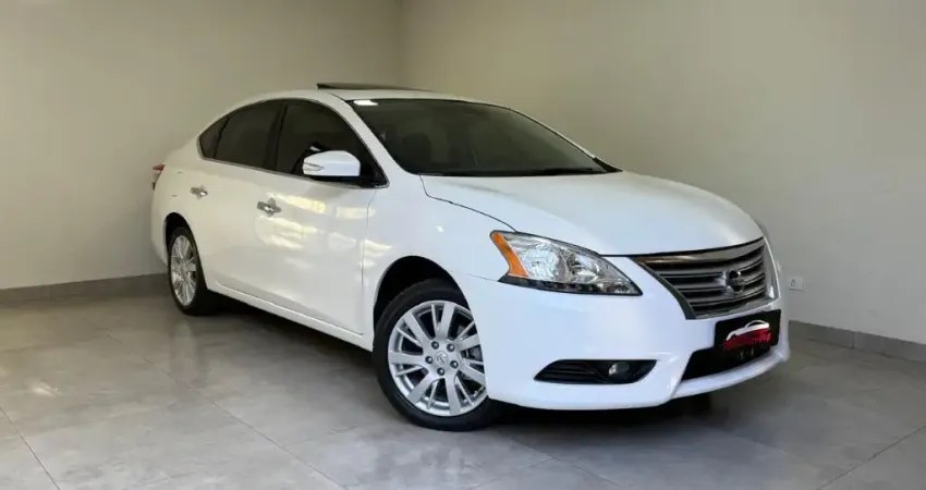 Nissan Sentra SL 2014 Automático 2.0 Flex Fuel + Teto Solar ! 