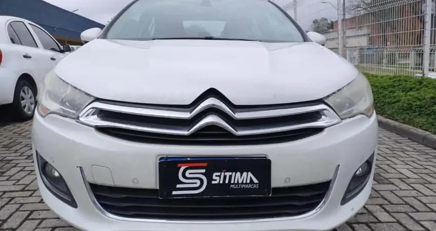 CITROEN C4 LOUNGE 1.6 EXCLUSIVE 16V TURBO GASOLINA 4P AUT 2014