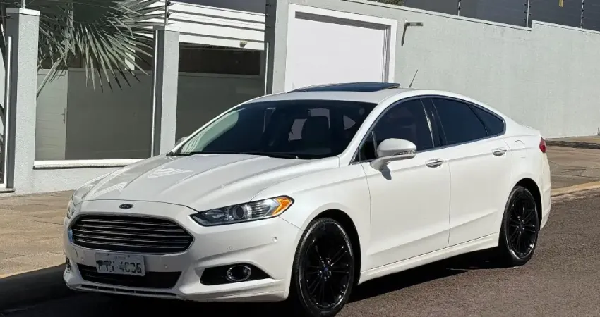 Ford Fusion Titanium Branco Peróla