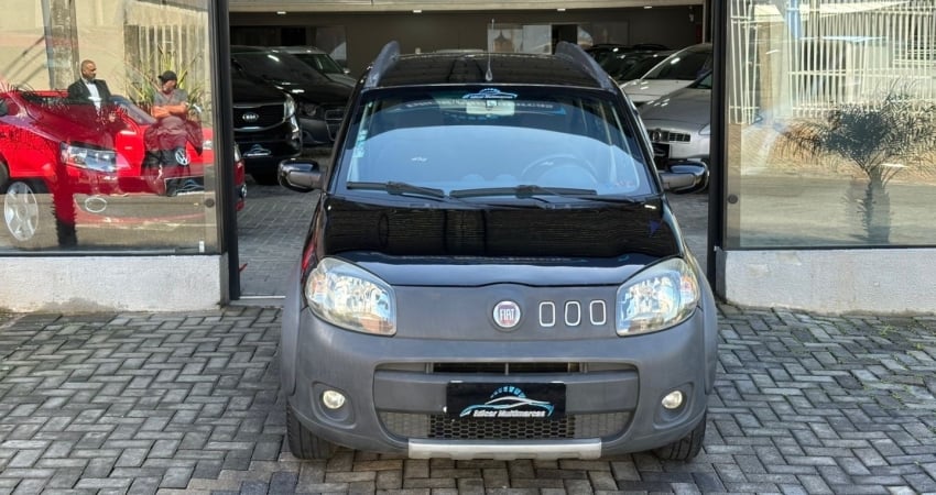Fiat Uno Way 1.0 Preto – 2012 Carro muito econômico, completo menos ar condicionado 