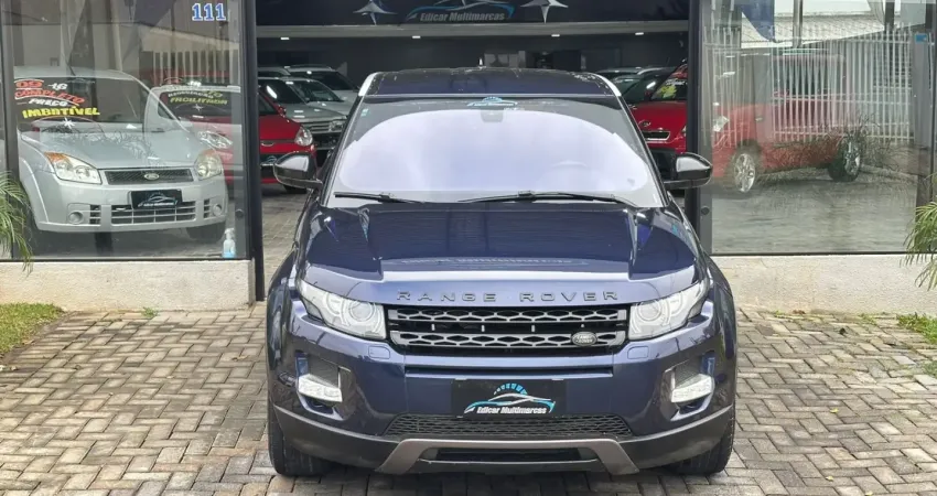 Range Rover Evoque Pure cor Azul – 2014 - Ótimo carro , esportivo 