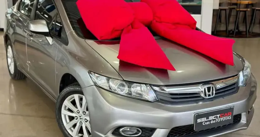HONDA CIVIC LXS 1.8 16V FLEX AUTOMATICO 2014
