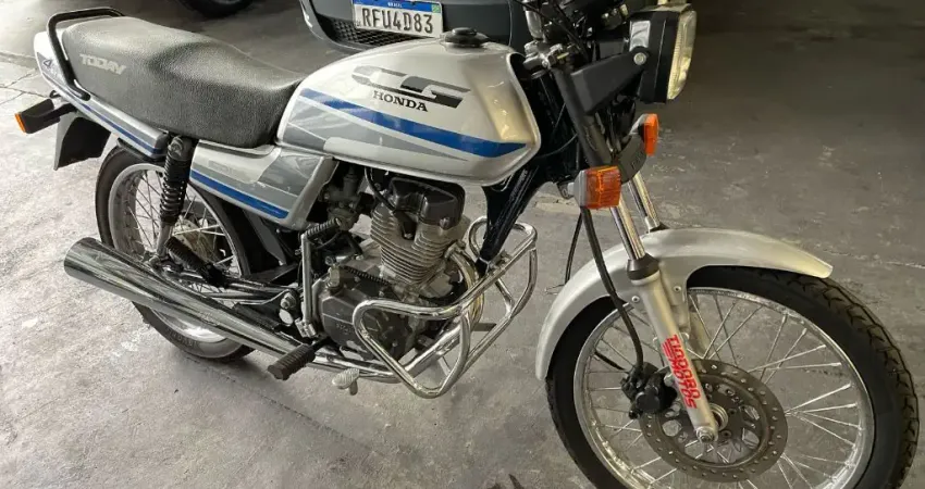 Honda CG 125 honda cg 125 today relíquia menos de 1000km rodado