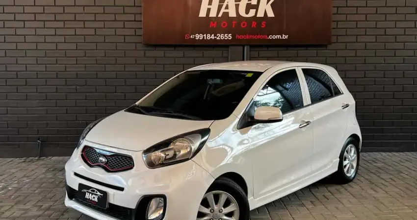 Kia Picanto EX 1.0 Flex Aut.  - Branca - 2014/2015