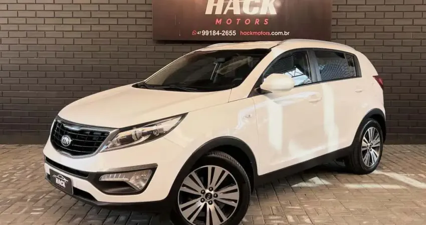 Kia Sportage LX 2.0 16V/ 2.0 16V Flex  Aut.  - Branca - 2014/2015