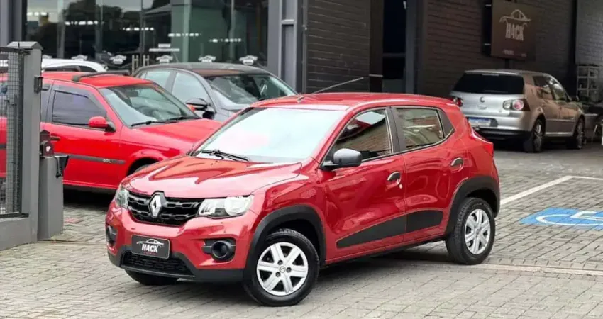 Renault Kwid Zen 1.0 Flex 12V 5p Mec.  - Vermelha - 2018/2018