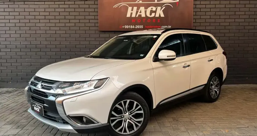 Mitsubishi Outlander 2.2 165cv Diesel Aut.  - Branca - 2015/2016