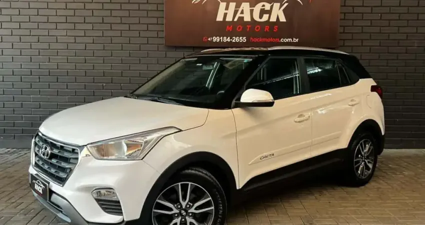 Hyundai Creta Pulse Plus 1.6 16V Flex Aut.  - Branca - 2018/2018
