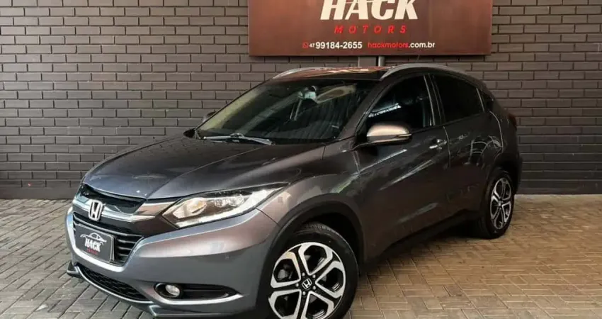 Honda HR-V Touring 1.8 Flexone 16V 5p Aut.  - Cinza - 2017/2018