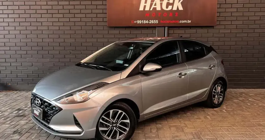 Hyundai HB20 Platinum Plus 1.0 TB Flex 12V Aut.  - Prata - 2022/2022