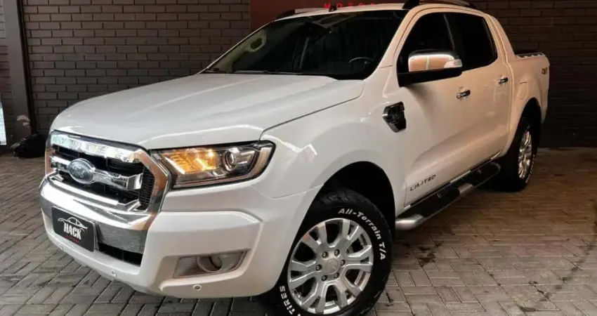 Ford Ranger Limited 3.2TDI 4X4 Aut. CD - Branca - 2016/2017