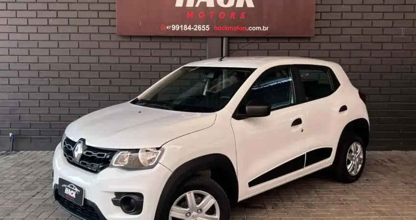 Renault Kwid Zen 1.0 Flex 12V 5p Mec. - Branca - 2020/2021