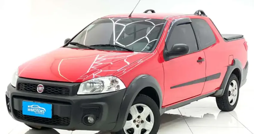 STRADA 2020 HD CABINE DUPLA COMPLETA 3 PORTAS, BAIXO KM, UNICO DONO, CHAVE RESERVA E MANUAL