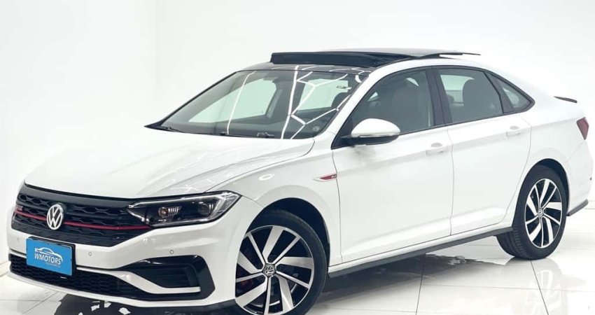 Jetta GLI  2020 350TSI 2.0 Flex Completo, Baixo KM com Chave de Pres. Reserva e Manual 