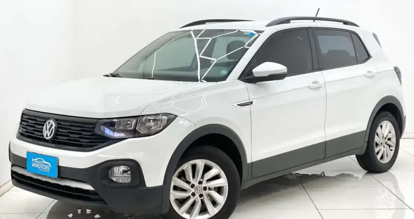T-CROSS 2020 SENSE 1.0 TSI TURBO AUTOMÁTICA, SUPER COMPLETA, COM CHAVE RESERVA E MANUAL 