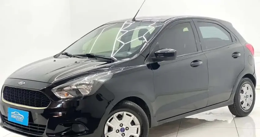 FORD KA SE 1.0 2017 COMPLETO COM MULTIMÍDIA E CAMERA DE RÉ