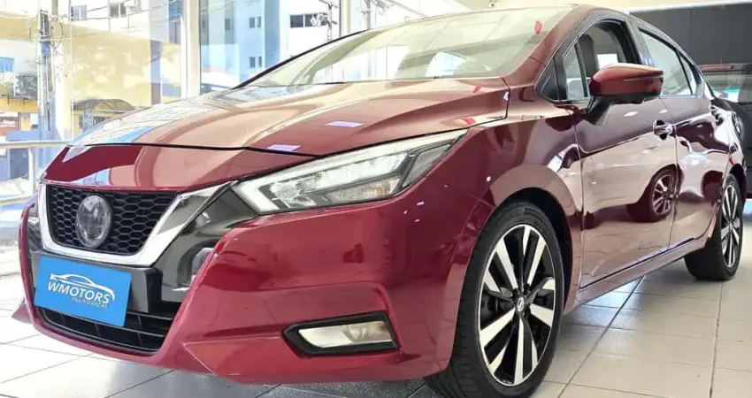 VERSA 2022 EXCL. AUT. COMPLETO 1.6 FLEX BAIXO KM CAMERA DE RÉ 360° CHAVE DE PRESENÇA E MANUAL