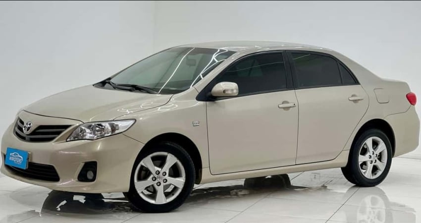 COROLLA XEI 2.0FLEX 2013, AUTOMÁTICO, COMPLETO BAIXO KM COM CHAVE CÓPIA E MANUAL