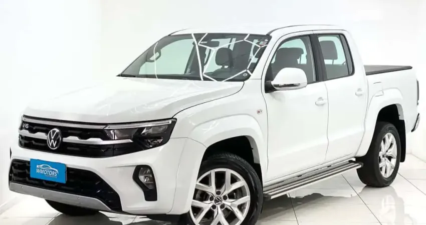 AMAROK 4X4 HIGHLINE, 2025 V6 3.0, TURBO DIESEL, COMPLETA, BAIXO KM, CHAVE CÓPIA E MANUAL